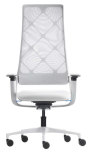 Fotel biurowy Connex2 wysoki white siatka