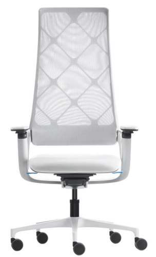 Fotel biurowy Connex2 wysoki white siatka