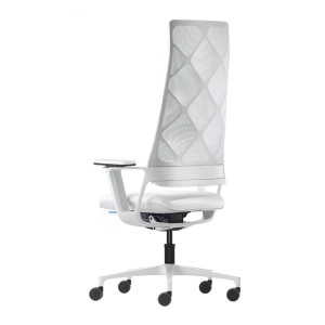 Fotel biurowy Connex2 wysoki white siatka