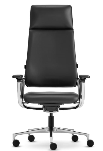 Fotel biurowy Connex2 wysoki black tapicerowane