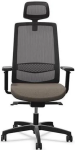 Fotel biurowy Victory 1401 black z zagłówkiem