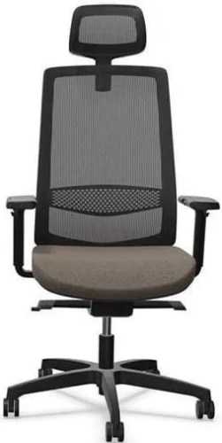 Fotel biurowy Victory 1401 black z zagłówkiem