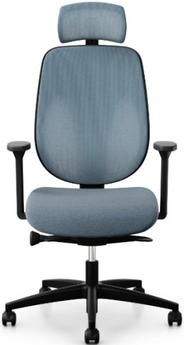 Fotel biurowy GiroFlex 353-4029 z zagłówkiem 