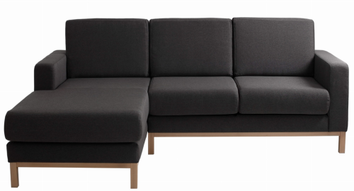 Sofa SCANDIC  2 os. z szezlongiem  L 