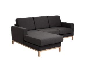 Sofa SCANDIC  2 os. z szezlongiem  L 