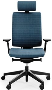 Fotel Xenon Profim z zagłówkiem - idealny do biur i home office