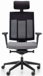 Fotel ergonomiczny Profim XenonNet z zagłówkiem