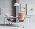 Ergonomiczny fotel Violle 130SFL z białą aluminiową podstawą, elegancki i odporny na intensywne użytkowanie w biurze.jpg