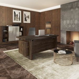 Komoda gabinetowa z frontem szklanym GRAND