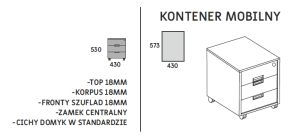 Kontener gabinetowy INUP