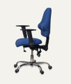 Krzesło K1 Classic Pro z ergonomicznie regulowanymi podłokietnikami dla zdrowego kręgosłupa.webp