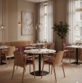 Stylowe krzesło do restauracji i kawiarni z miękką tapicerką – Paged PROP.jpg