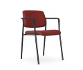 Krzesło konferencyjne CUBA o ergonomicznej formie zapewniającej wygodę podczas długich spotkań.jpeg