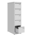 Szafka kartotekowa metalowa SZK 318-1-5 szara RAL 7035.jpg