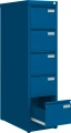 Szafka kartotekowa SZK 318-1-5 z otwartą dolną szufladą.webp