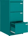 Meble metalowe szafa kartotekowa 3-szufladowa Malow z blachy 1,5 mm.webp