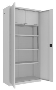 Szafa metalowa SBM 204 M (100 cm) ze schowkiem