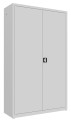 Szafa metalowa SBM 215 M LX – widok zewnętrzny, drzwi zamknięte, kolor RAL 7035.jpg