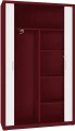 Otwarta szafa aktowo-ubraniowa metalowa SBM 219M.webp