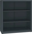 Solidny regał biurowy wykonany z blachy stalowej o grubości 0,7 mm.webp