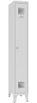 Metalowa szafa ubraniowa BHP Sum 311W na nóżkach - 30 cm