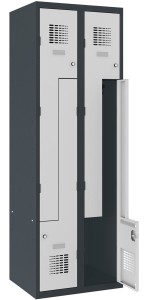 Szafa ubraniowa SUL 32W typu L metalowa