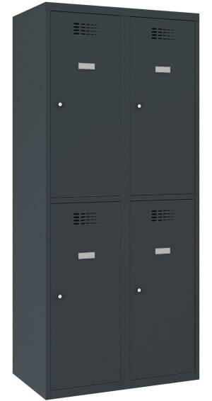 Szafa socjalna skrytkowa SUS 422W Malow - 80 cm, 4 schowki