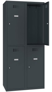 Szafa socjalna skrytkowa SUS 422W Malow - 80 cm, 4 schowki