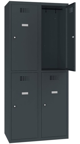 Szafa socjalna skrytkowa SUS 422W Malow - 80 cm, 4 schowki