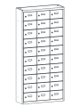 Szafka z 30 komorami o wymiarach zewnętrznych 180x87,5x50 cm.png