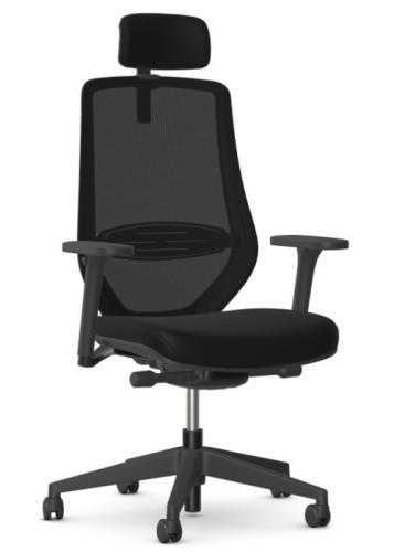 Fotel biurowy BHP Balance z zagłówkiem Intar Seating