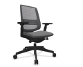 Fotel biurowy LightUp szary – certyfikowana tkanina Ev-EVO014.png