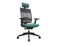 Zielony fotel pracowniczy Xenon Net - ekologiczne rozwiązanie do nowoczesnych biur-EVO024.png