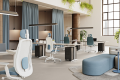 Fotele Profim Pace w nowoczesnej przestrzeni open space - jednolity design i wspólny komfort pracy.png