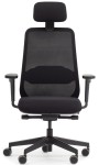 Fotel ergonomiczny Bejot Belt Czarny - Bestseller | Wysyłka 24h