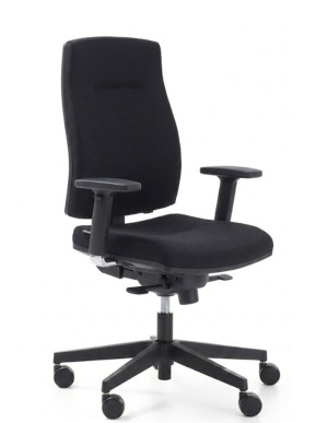 Ergonomiczny fotel biurowy Corr Czarny | Wysyłka 24h