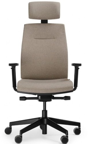 Fotel biurowy Bejot Corr - ergonomiczny fotel obrotowy z zagłówkiem