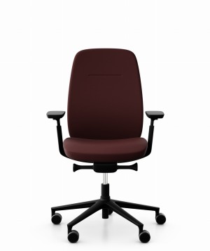 Fotel Profim Pace 100SFL MAX | Tapicerowane oparcie | Czarny 