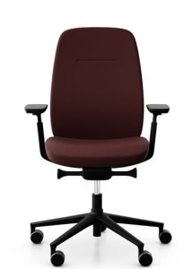 Fotel Profim Pace 100SFL MAX | Tapicerowane oparcie | Czarny 