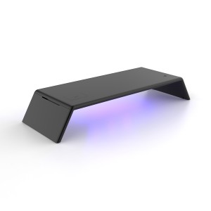 Podstawka pod monitor Spacetronik SPP-102B -  z lampą UV i USB