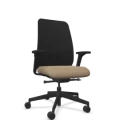 Beżowy fotel biurowy BHP Belt; stylowe wykończenie Bond BD008.png