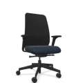 Granatowe siedzisko ergonomicznego fotela Bejot Belt; kolor BD006.png