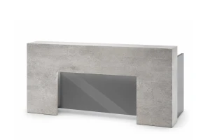 Lada recepcyjna BLOCK (Wuteh) | dekor betonu