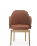 Fotel Bejot Flos wood FSW KP 721 - podstawa z litego drewna