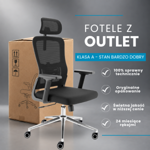 Fotel ergonomiczny CLOUVOU BrightSeat - OUTLET