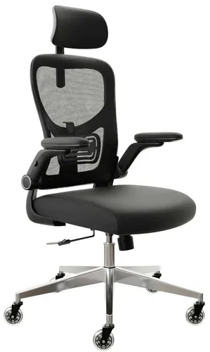 Fotel biurowy CLOUVOU SmartSeat Czarny - OUTLET Klasa A