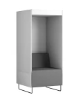 Fotel akustyczny Bejot Quadra:phone_box - wersja statyczna (płoza)
