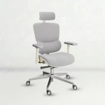 Fotel CLOUVOU MasterSeat Biały - regulacja przyciskiem | Wysyłka 24h!