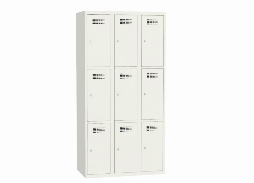 SUS 333 W - Szafa z trzema schowkami w pionie, w 3 kolumnach 900