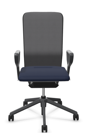 Fotel biurowy YouTEAM siatka black